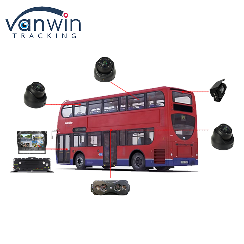 1080P AHD Night Vision Car Dome Camera For Bus Semi-Trailer Truck Security Monitor Car Camera