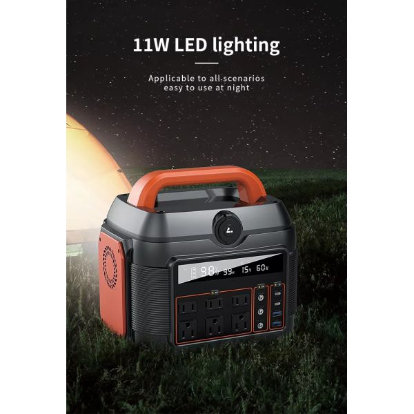 600W Solar Outdoor Mobile Portable Charging Station Mini European Standard