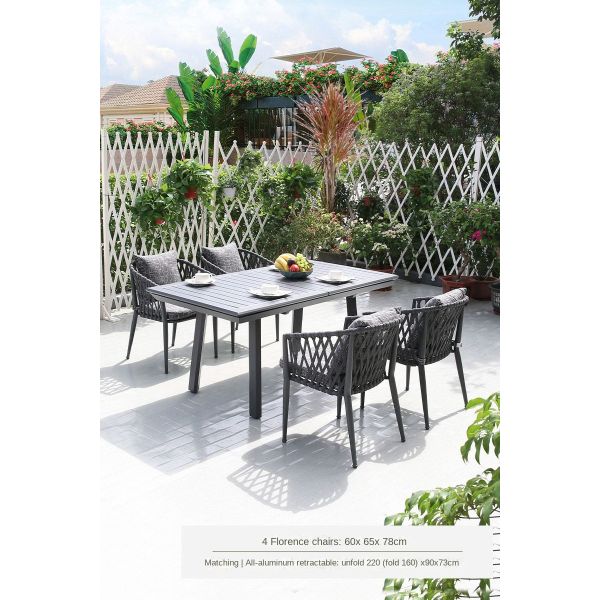 Rattan Chairs Set For Terrace Dining Table And Garden Chair Set Outdoor Furniture