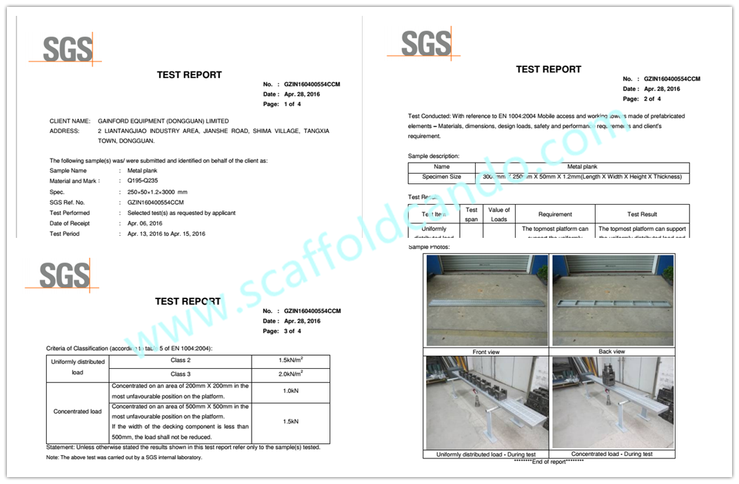 2mL 3mL 4mL scaffolding steel plank, steel board, metal board as the working platform on scaffold systems