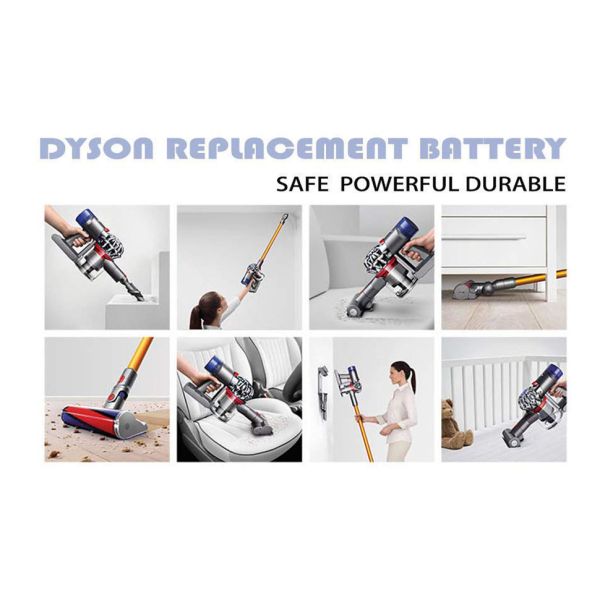 21.6v 4.0ah Dyson V7 Замена батареи 800 циклов с сертификатом FCC