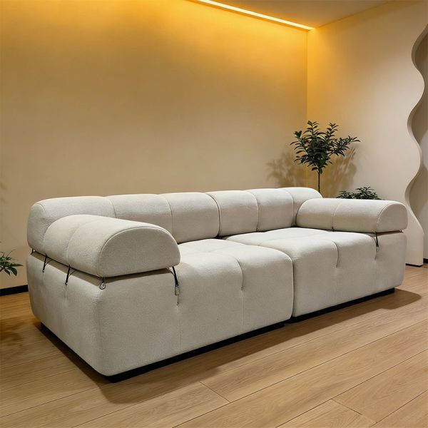 Modern Living Room Furniture Set Convertible Couch Bed Sectional Sofa Wholesale Foam Compression
