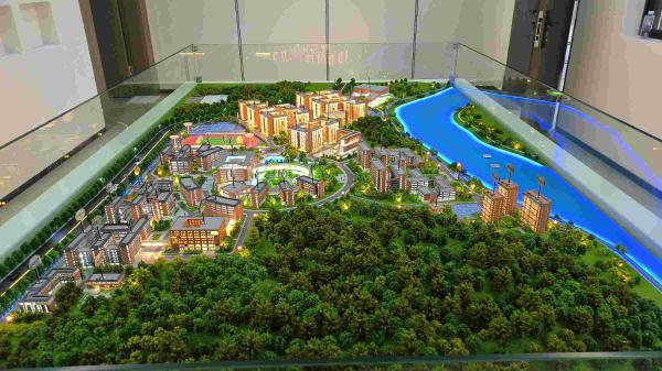 1:150 University Campus Models School Scale Model For Architecture