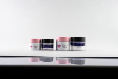 Recipientes plásticos de creme do frasco, usando por muito tempo recipientes de creme cosméticos da vida