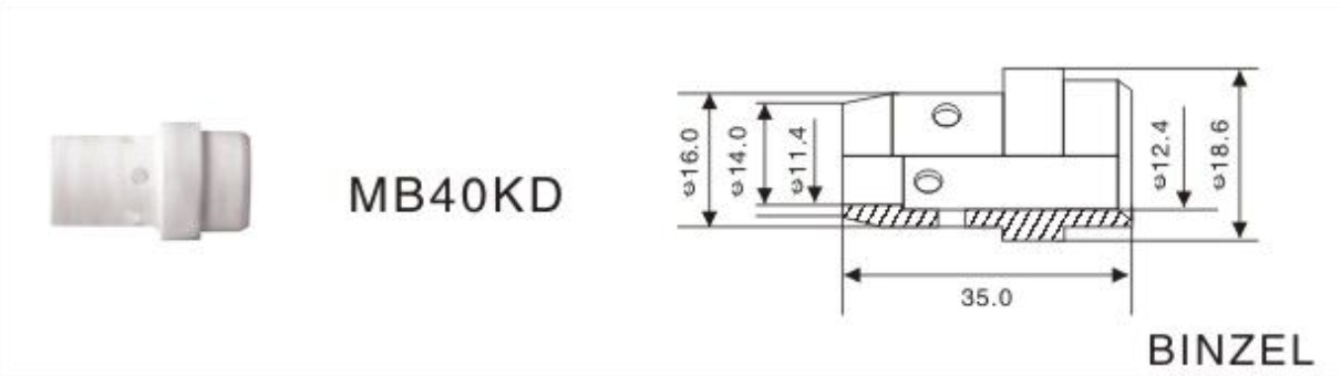 Carbon dioxide gas shielded welding of shunt alumina ceramics