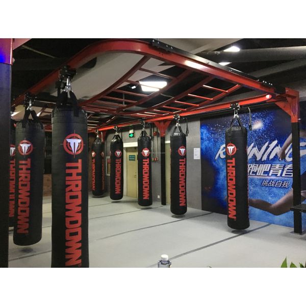 Professional Boxing Bag Stand Foldable Adjustable Track Punching Bag Support