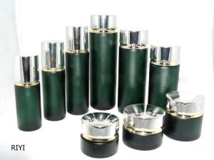 Custom 80ML 40ML Colored Empty Emulsion Cosmetic Glass Bottles and Jars