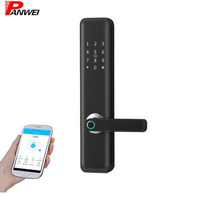 Mechanical Electronic Front Door Lock , Electronic Keypad Lock Wooden Iron