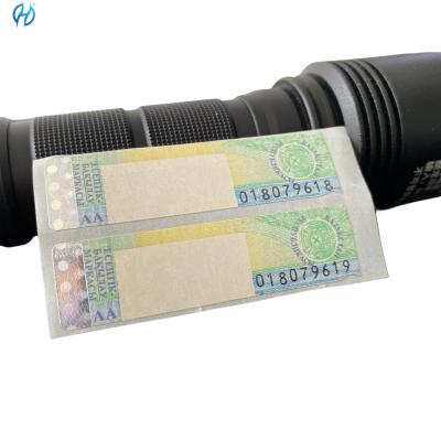 100000 Custom Security Labels Tamper-Evident Stickers