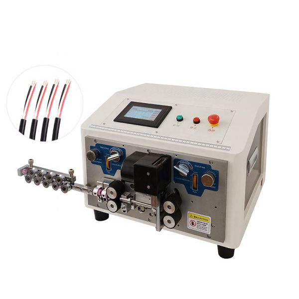 Обшитые автоматические связывают проволокой производство кабеля обнажая машины подгоняли CX-360