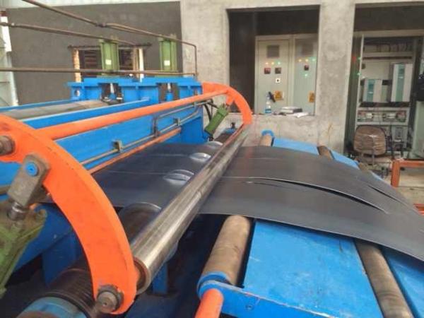 Electrical Silicon 2500mm Steel Coil Cutting Machine Q235 Steel Coil Slitting Line