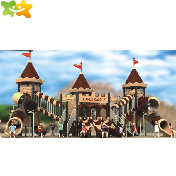 Coastal Corrosion Resistance Kids Plastic Slide For Garden / Public Places