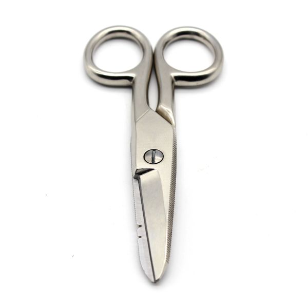 Tesoura de aço inoxidável ideal para aplicações de telecomunicações