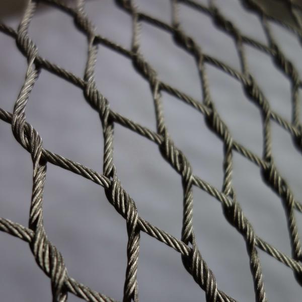 304 316L Stainless Steel Aviary Mesh Wire Panels 7×19 For Animal Zoo Protection