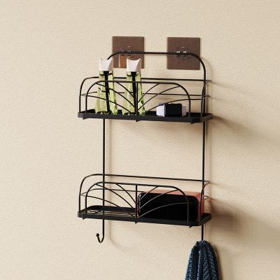 28*11.45*42.94cm Caddy de chuveiro de metal moderno para organização de armazenamento em casa