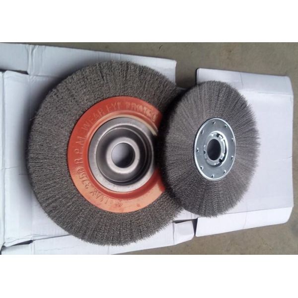 Circular Stainless Steel Wire Wheel Brush 250 X 32mm Perfect For Removing Rust