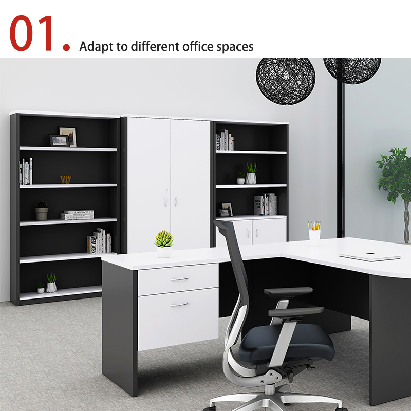 WoodenFilingCabinet for Storing Documents and Materials, High Cabinet Moder Office Storage Cabinet, Company Lockable Cabinet
