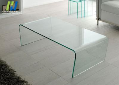 ROHS ISO9001 Tempered Curved Hot Bending Glass For Revolving Doors