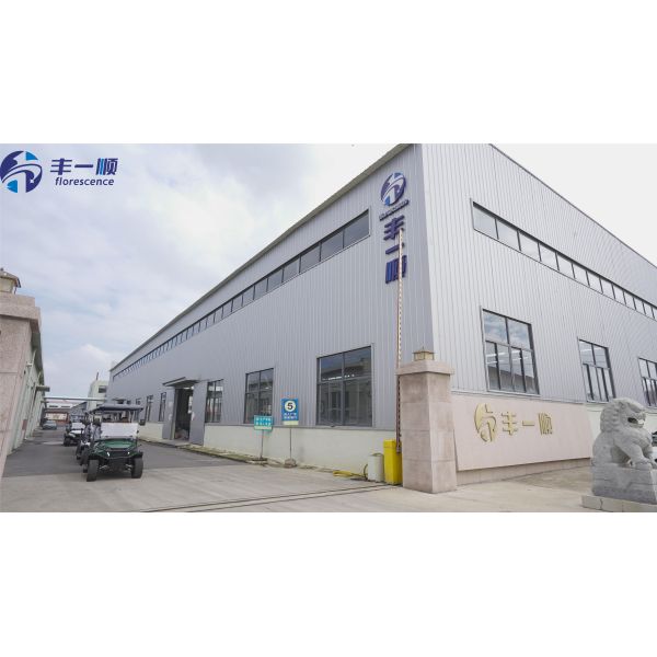 Electric 2 Seat Golf Cart with Cargo Box