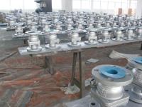 Válvula de esfera de tipo flutuante antiestática API6D 150 lb