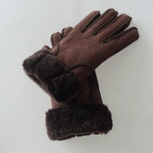 Wholesale cheap sheepskin women leather gloves
