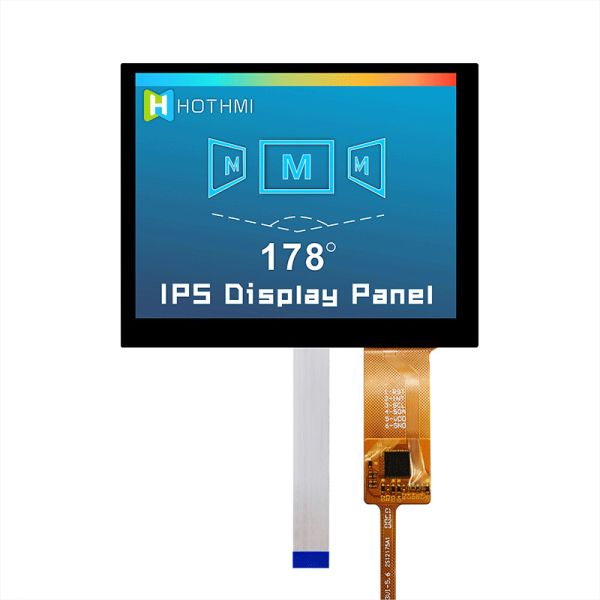 5,7 ПАНЕЛЬ IPS MIPI TFT LCD ЭКРАНА КАСАНИЯ ДЮЙМА 640X480 ЕМКОСТНАЯ ДЛЯ ПРОМЫШЛЕННОГО КОНТРОЛЯ
