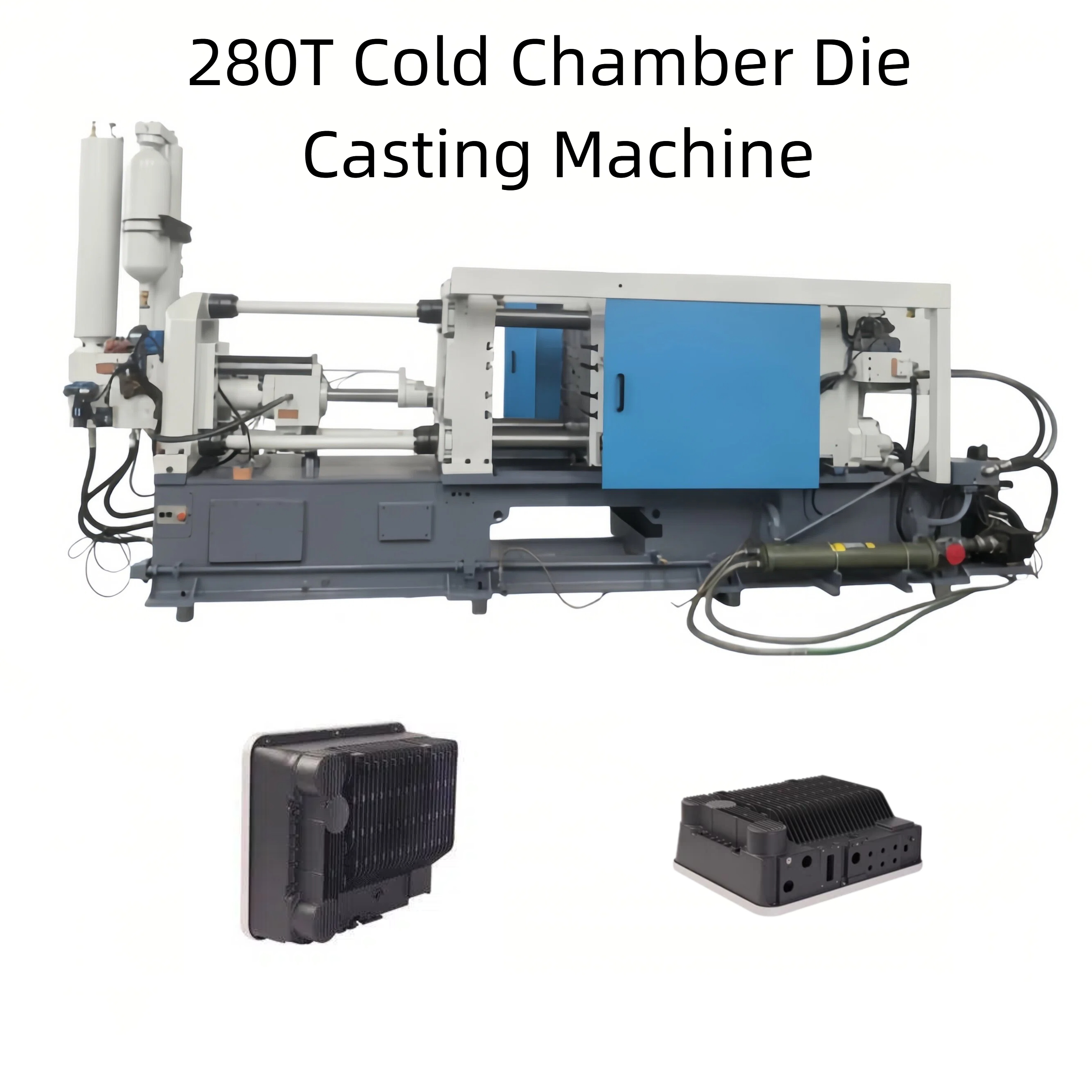 Cold Chamber Die Casting Machine Aluminum Alloy Solar Inverter Housing Machine