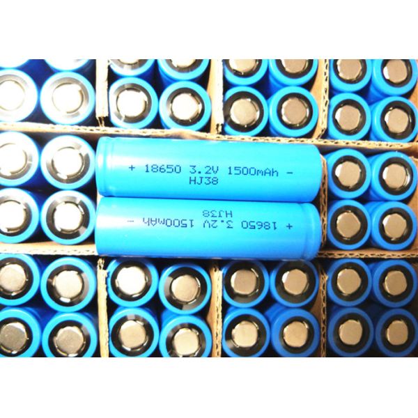 Rechargeable Lifepo4 Battery Pack 18650 3.2v 1.5ah For Solar Lamp UL MSDS UN38.3