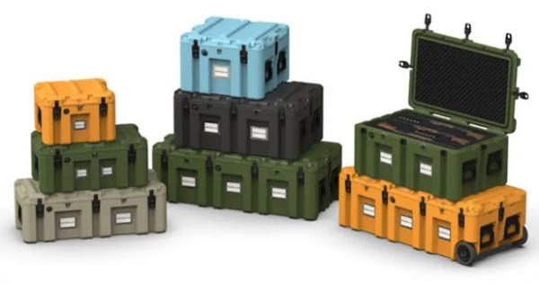 Caja de almacenamiento rotomoldada de LLDPE personalizada Caja de herramientas de rotoplástico Caja de rotación de plástico