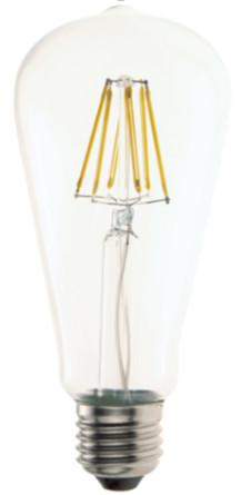 LED Filament 4w ST64 400 LM European royal bedroom transparent living room bedroom restaurant conference room chandelier