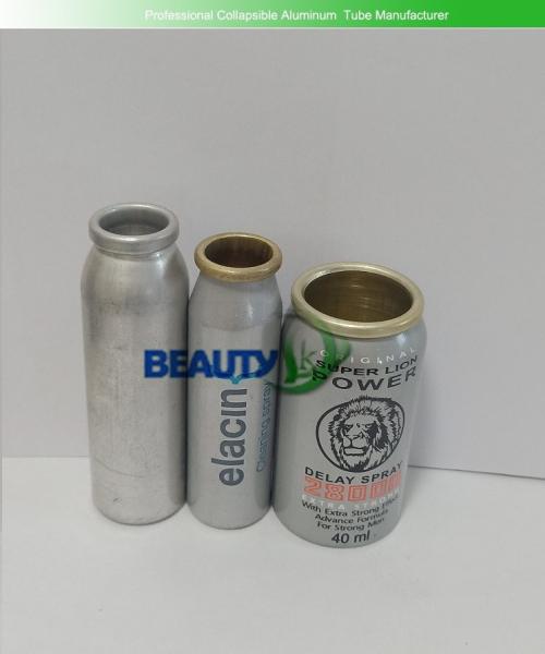 Empty metal Fine Mist Spray aluminum aerosol spray can refill bottles