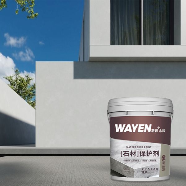 Anti Alkali Stone Paint Exterior Oil Resistant Stone Protection Mineral Stone Paint