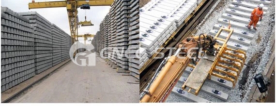 Enlaces de hormigón ferroviario de calidad superior, personalizables y rentables para un rendimiento fiable de las vías