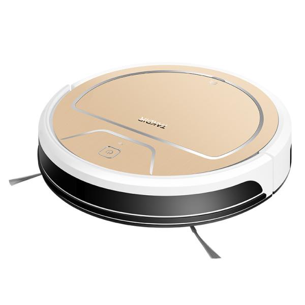 Low Noise Automatic Robot Vacuum Cleaner , Smart Mini Robotic Vacuum Cleaner