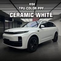 Pintura para automóviles de color TPU blanco de cerámica K134 Pintura para automóviles de color TPU