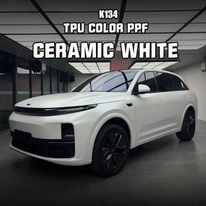 K134 Ceramic White TPU Color Car Paint Protection Film Wrapping Car Sticker