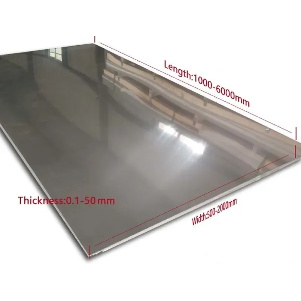 SS 201 202 Stainless Steel Plate Cold / Hot Rolled For Building
