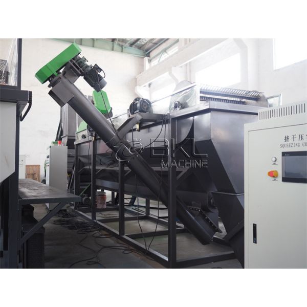 BKL 1000 Plastic Film Washing Line Recycling 1200kg/H