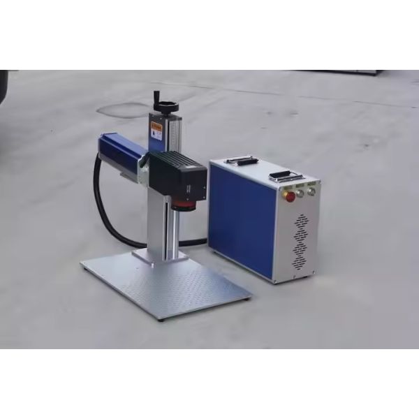 Portable 2.5D/3D Jpt Mopa Raycus M7 30w 50w 60w 80w 100w Fiber Laser Engraver Fibra Engraving Laser Marking Machine With Rotary