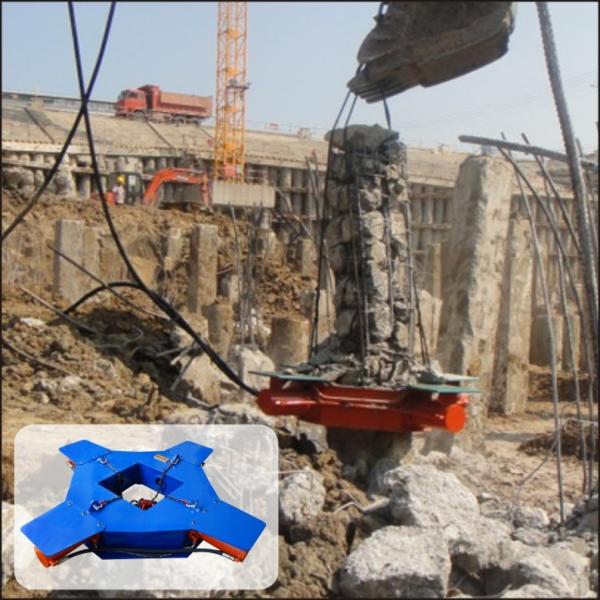 Cutting concrete pile head machine BYP500S Concrete foundation pile Hydraulic pile breaker
