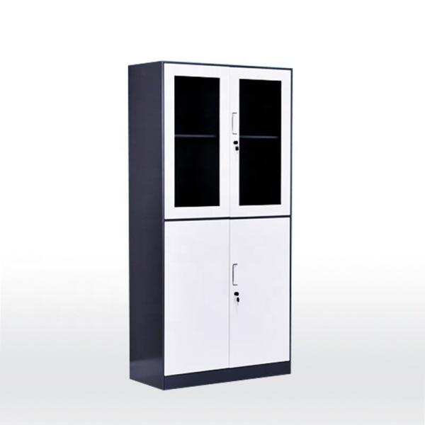 White  D400mm W900mm Metal Filing Cupboard