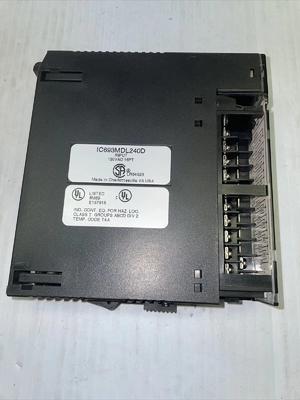 MÓDULO DE ENTRADA/SALIDA DIGITAL DE ALIMENTACIÓN GE FANUC SERIES 90-30 120 voltios CA IC693MDL240