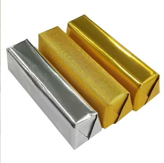 By Rolling Embossed And Printed 12mic 15mic Aluminum Foil For Chocolate And Candy Package