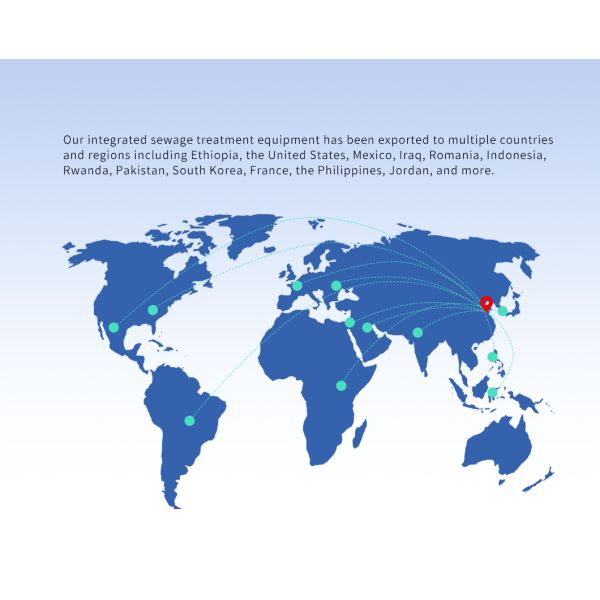 Integrated Containerized Wastewater Treatment Equipment To Saudi Arabia