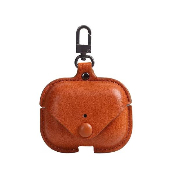 Shockproof Luxury Cell Phone Case PU Leather For Airpods Pro