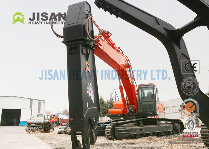 Hydraulic Eagle Shear Building And Steel Structure Demolition Excavator Attachment