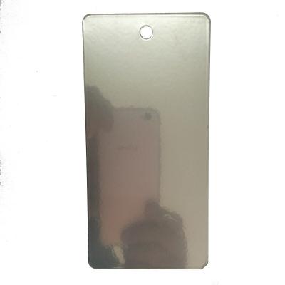 High Reliability Metallic Powder Coat , Silver Mirror Chrome Powder Coat