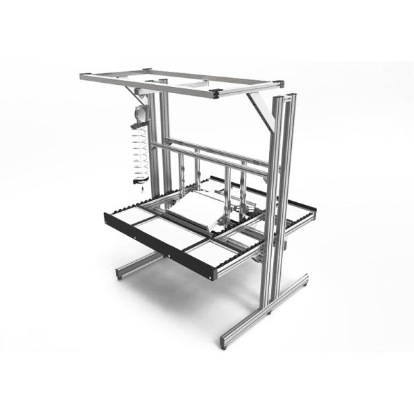 Aluminium Extrusion Workbench Kit Turnover Cart Material Rack Multi-Layer Trolley
