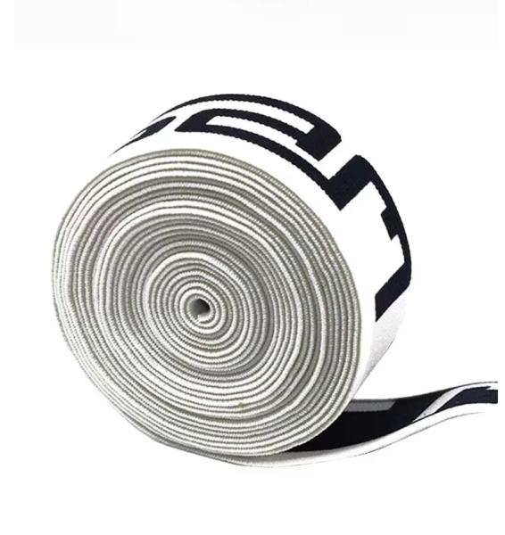 Jacquard Banda elástica cinturón de nylon para el deporte pantalones de yoga estiramiento sujetador corbata de pelo