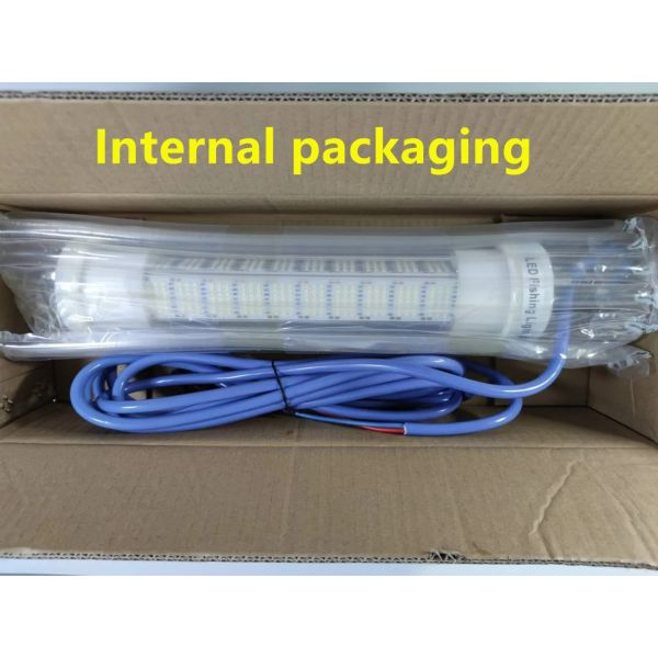 400W 600W Lâmpada verde de pesca subaquática Luz de trabalho exterior 12V 24V